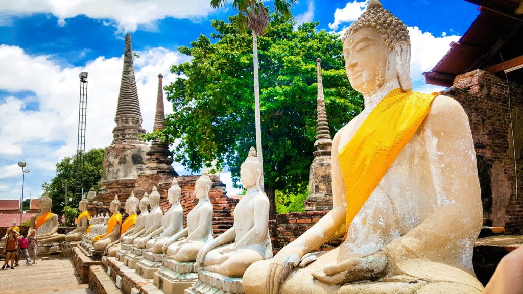 Statues in Ayutthaya