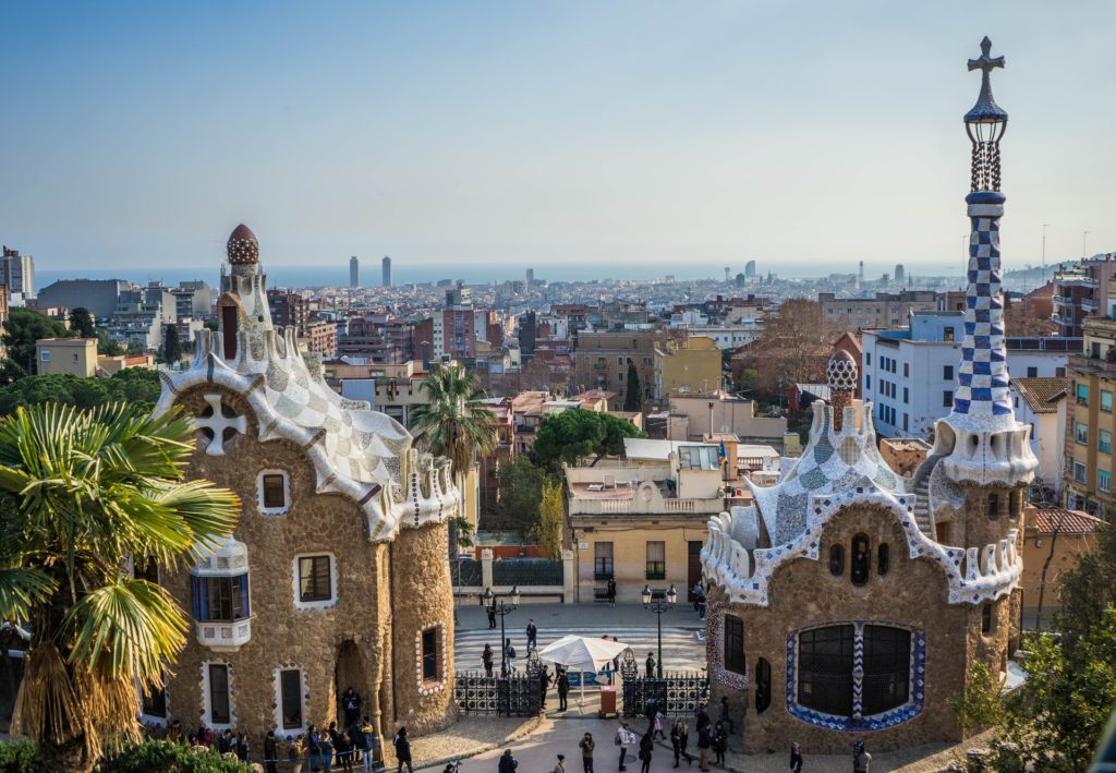Photo of the Guell park